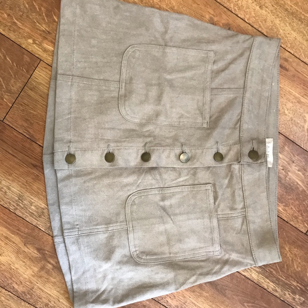 Altar’d State velvet skirt